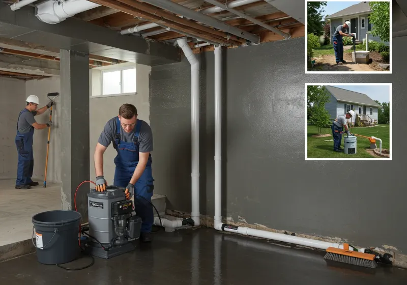 Basement Waterproofing and Flood Prevention process in Garden City, MO